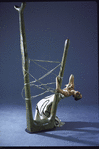 Martha Graham Dance Company, studio portrait of Terese Capucilli in "Errand into the Maze", choreography by Martha Graham