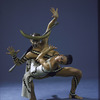 Martha Graham Dance Company, studio portrait of Terese Capucilli and Peter Sparling in "Errand into the Maze", choreography by Martha Graham