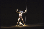 Martha Graham Dance Company, George White, Jr. and Elisa Monte in "Errand into the Maze", choreography by Martha Graham