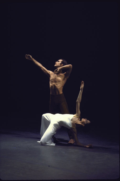 Janet Eilber and Peter Sparling in a Martha Graham production of ...