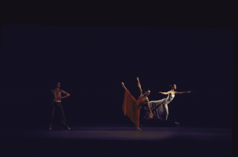 Takako Asakawa and Janet Eilber in a Martha Graham production of ...