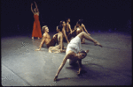 David Hatch Walker at center and Janet Eilber (in white) in a Martha Graham production of "Diversion of Angels" (New York)