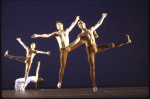 Tim Wengard at center in a Martha Graham production of "Diversion of Angels" (New York)