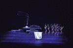 Martha Graham Dance Company; "Rite of Spring" with George White, Jr., choreography by Martha Graham