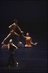 Martha Graham Dance Company; "Cave of the Heart" with Yuriko Kimura, Donlin Foreman and Jacqulyn Buglisi, choreography by Martha Graham (New York)
