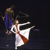 Peter Sparling (St. Michael) and Judith Garay (St. Joan the Martyr) in the Martha Graham Dance Company production of "Seraphic Dialogue" 