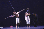 Martha Graham Dance Company, "Il Penitente" with Joyce Herring, Pascal Rioult in mask, and Mikhail Baryshnikov, choreography by Martha Graham