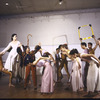 Martha Graham Dance Company, "Eyes of the Goddess", Terese Capucilli in white at left, and Yuriko Kikuchi leading rehearsal, choreography by Martha Graham