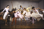 Martha Graham Dance Company, "Eyes of the Goddess", Terese Capucilli in white at left, choreography by Martha Graham