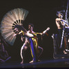 Martha Graham Dance Company, "Eyes of the Goddess", Terese Capucilli at left with fan, choreography by Martha Graham
