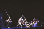 Martha Graham Dance Company, "Eyes of the Goddess", Terese Capucilli seated center, choreography by Martha Graham