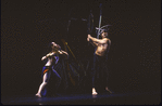 Camille Brown and Pascal Rioult in Martha Graham's "Eyes of the Goddess"