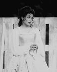 Actress Elizabeth McGovern in a scene from the NY Shakespeare Central Park production of the play "As You Like It"