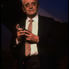 Musician Larry Adler with harmonica. (New York)