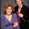 Publicity shot of conductor Marin Alsop (R) and singer/actress Judy Kaye (L) (New York)