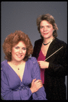 Publicity shot of conductor Marin Alsop (R) and singer/actress Judy Kaye (L) (New York)