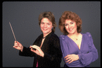 Publicity shot of conductor Marin Alsop (L) and singer/actress Judy Kaye (R) (New York)