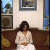 Portrait of actress Elizabeth Ashley at home (New York)
