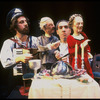 Puppeteer Eric Bass (R) and the Sandglass Theater company in a scene from theater piece "Invitations to Heaven" at the Brooklyn Academy of Music (Brooklyn)