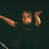 Conductor Pierre Boulez rehearsing at the Brooklyn Academy of Music (Brooklyn)