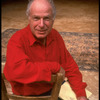 Director Peter Brook on the set of his "La Tragedie de Carmen" at the Brooklyn Academy of Music's Majestic Theater (Brooklyn)