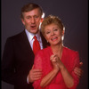 Publicity photos of actors Len Cariou & Jo Sullivan while making cabaret appearance (New York)