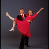 Publicity photos of actors Len Cariou & Jo Sullivan while making cabaret appearance (New York)