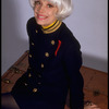 Actress Carol Channing in publicity photo for tour of musical "Hello, Dolly" (New York)