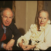 Choreographer Agnes de Mille and director Peter Brook, after receiving the Commonwealth Award (New York)