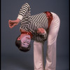 Studio publicity photo of mime John Grimaldi (New York)