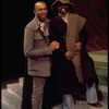 Publicity photo of (L-R) designer/director/choreographer/actor Geoffrey Holder and composer/lyricist Charlie Smalls on the set of their musical "The Wiz" (New York)