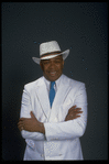 Publicity photo of designer/director/choreographer/actor Geoffrey Holder (New York)