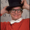 Publicity shot of actor Bill Irwin while appearing in Broadway play "The Accidental Death of an Anarchist " (New York)