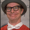 Publicity shot of actor Bill Irwin while appearing in Broadway play "The Accidental Death of an Anarchist " (New York)