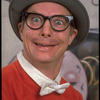 Publicity shot of actor Bill Irwin while appearing in Broadway play "The Accidental Death of an Anarchist " (New York)