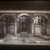 Model of set designed by Marjorie Kellogg for the Broadway play "Steaming" (New York)