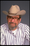 Publicity photo of writer Larry L. King (New York)