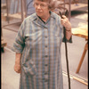 Anthropologist Margaret Mead working at the American Museum of Natural History (New York)