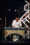 Musician Lionel Hampton in scene from Broadway concert "Clams on the Half Shell" (New York)