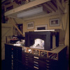 Broadway set designer Jo Mielziner's studio just after his death (New York)