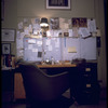 Broadway set designer Jo Mielziner's studio just after his death (New York)