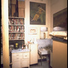 Broadway set designer Jo Mielziner's studio just after his death (New York)