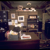 Broadway set designer Jo Mielziner's studio just after his death (New York)