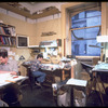 Broadway set designer Jo Mielziner's studio just after his death (New York)