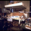 Broadway set designer Jo Mielziner's studio just after his death (New York)