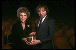 Former First Lady Nancy Reagan and composer Andrew Lloyd Webber (New York)