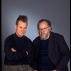 Publicity photo of opera/theater director Peter Sellars (L) and composer Craig Smith (New York)