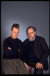 Publicity photo of opera/theater director Peter Sellars (L) and composer Craig Smith (New York)