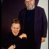 Publicity photo of opera/theater director Peter Sellars (L) and composer Craig Smith (R) (New York)