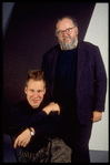 Publicity photo of opera/theater director Peter Sellars (L) and composer Craig Smith (R) (New York)